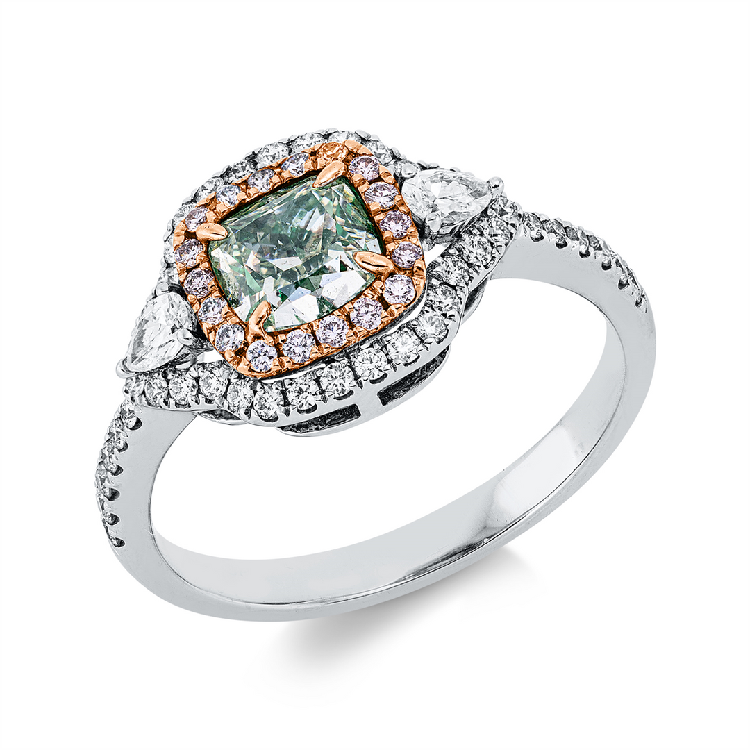 Farbiger Diamant Ring - 1AE04
