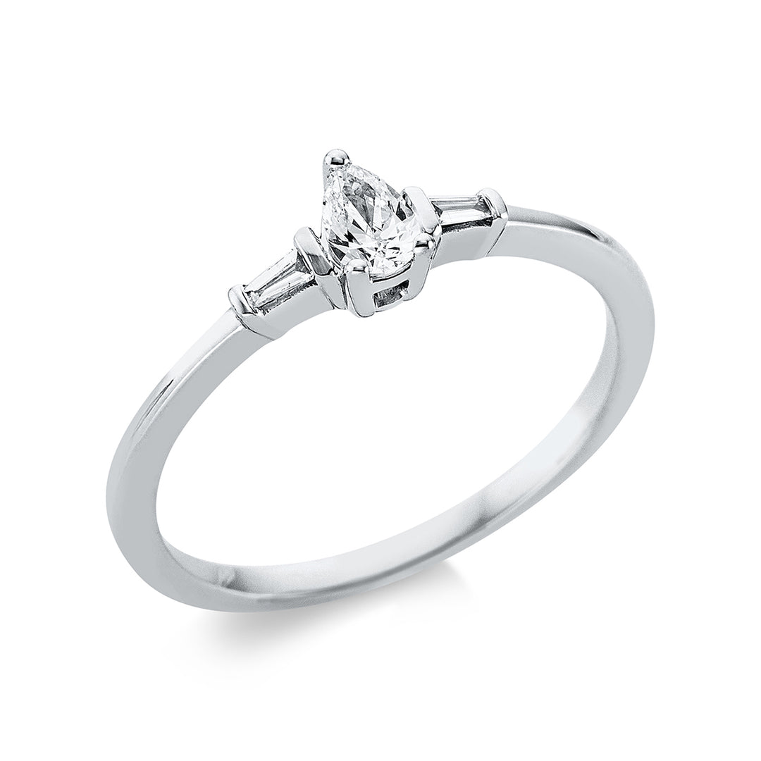 Solitaire mit Besatz Ring - 1AJ24