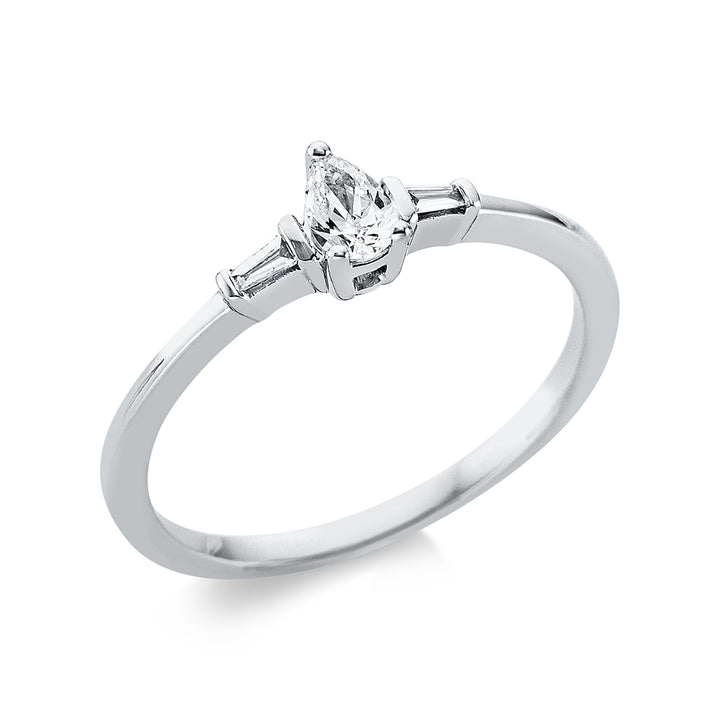 Solitaire mit Besatz Ring - 1AJ24