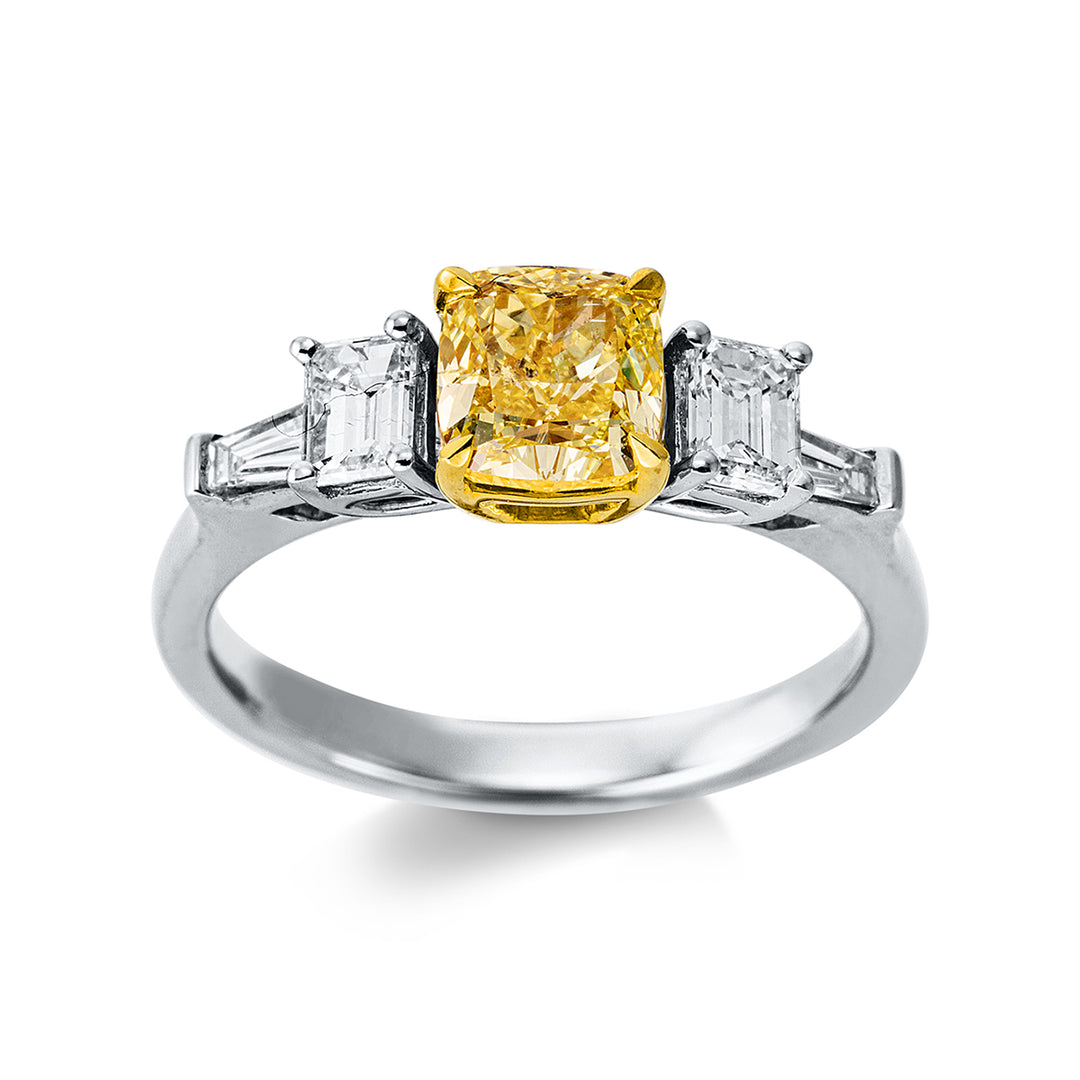 Farbiger Diamant Ring - 1AU62