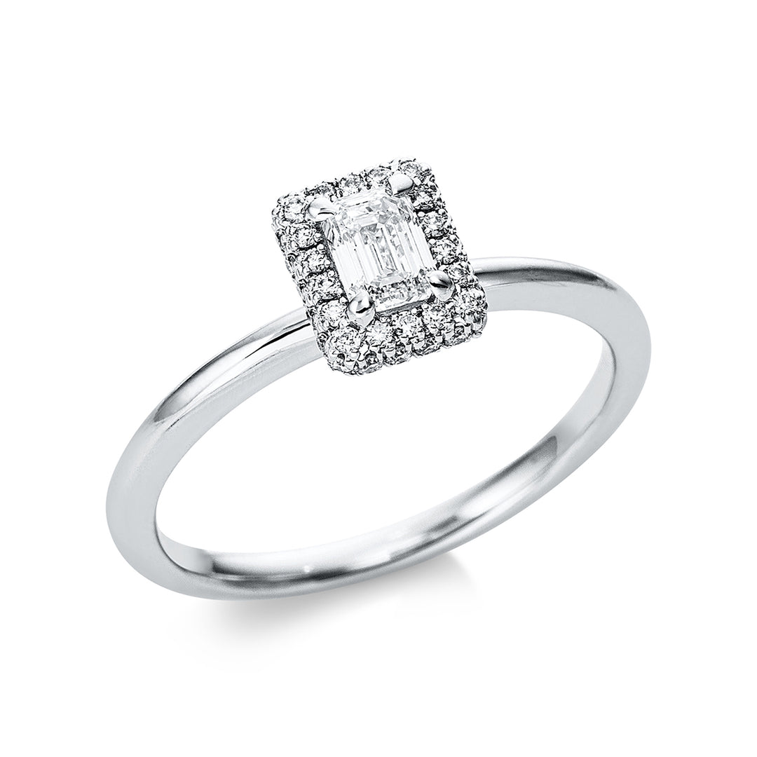 Solitaire mit Besatz Ring - 1AW99