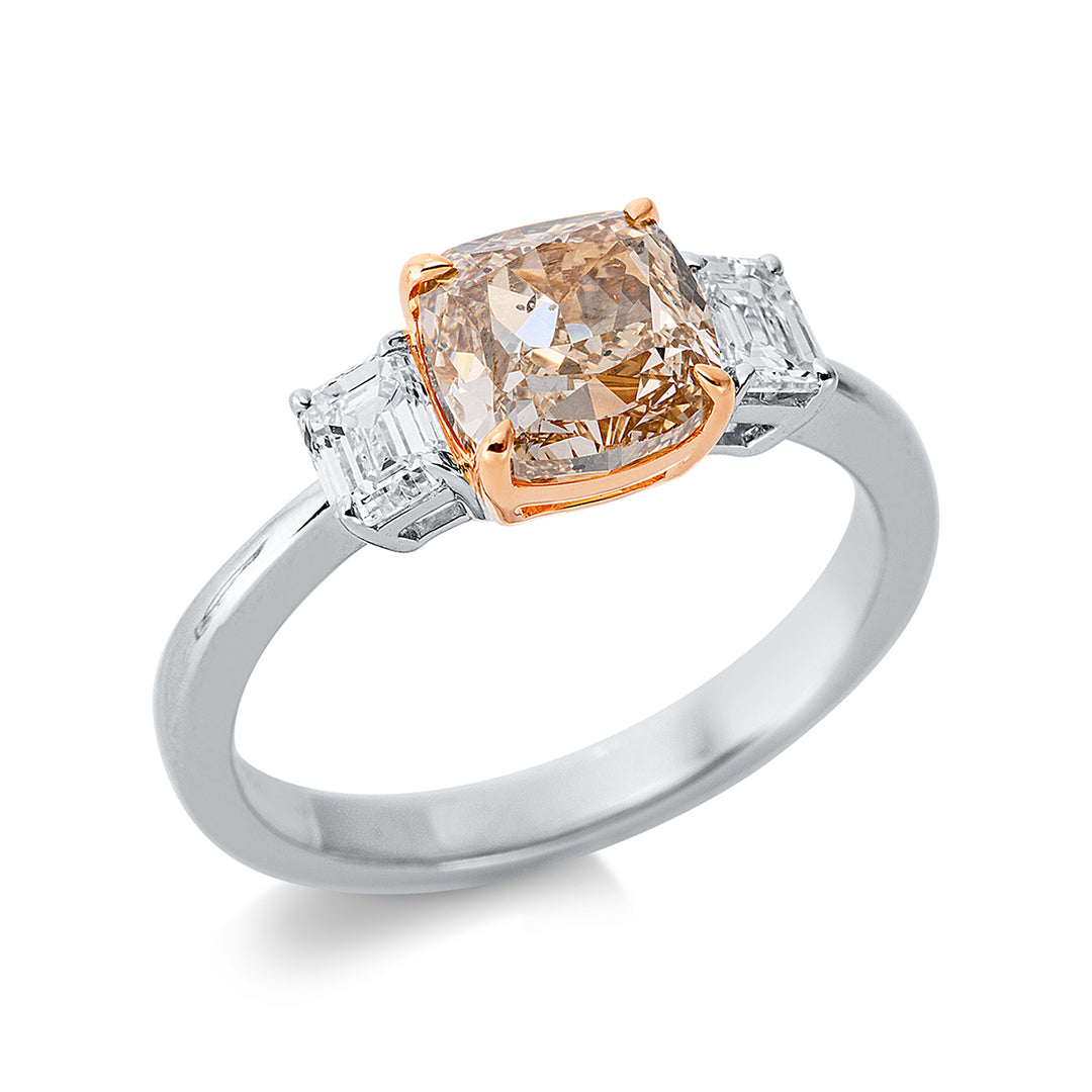 Farbiger Diamant Ring - 1BL18