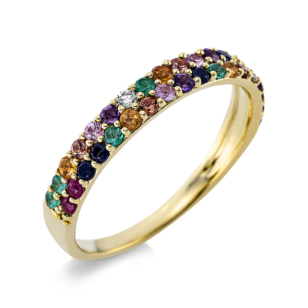Rainbow &amp; Multicolor Ring - 1CP63