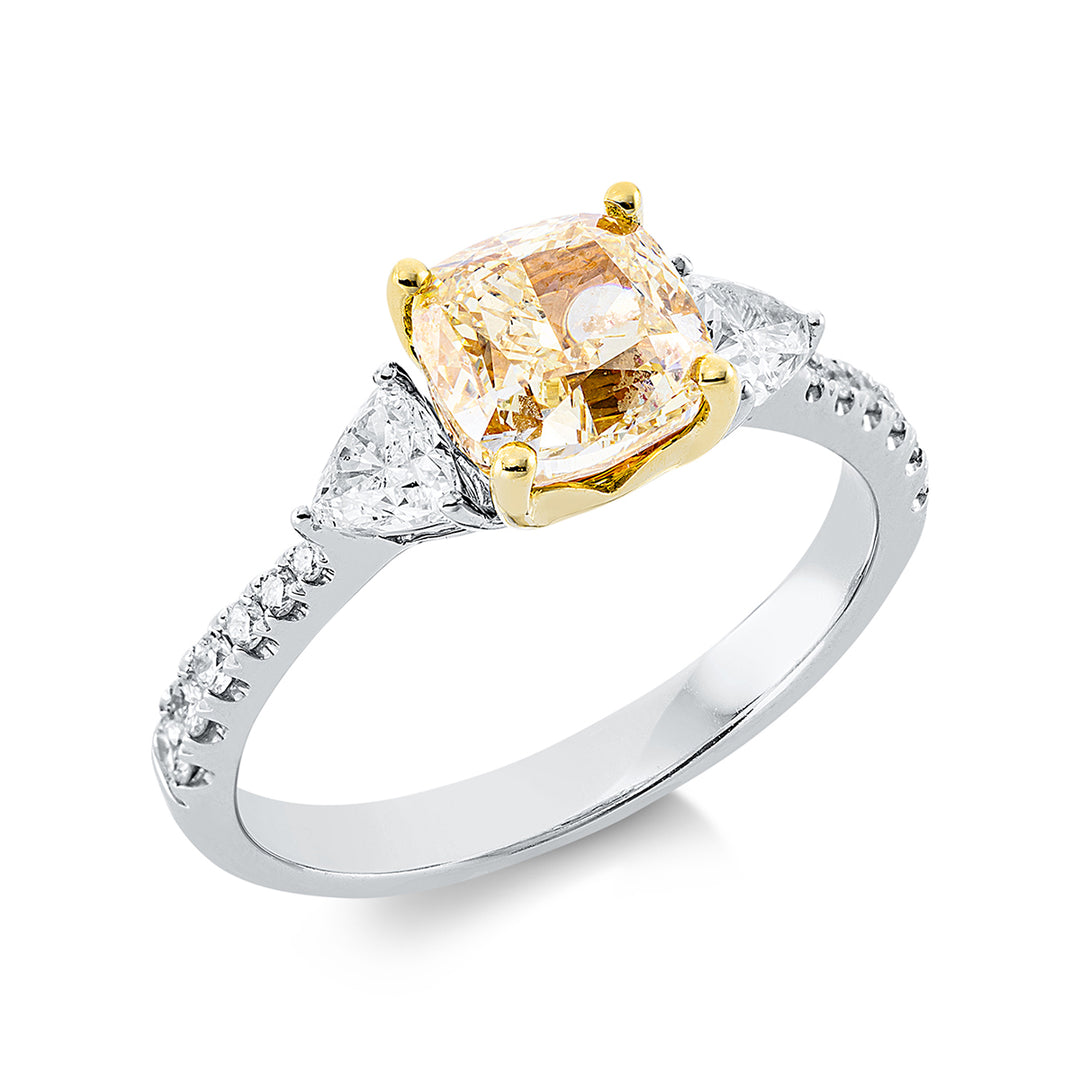 Farbiger Diamant Ring - 1CT77