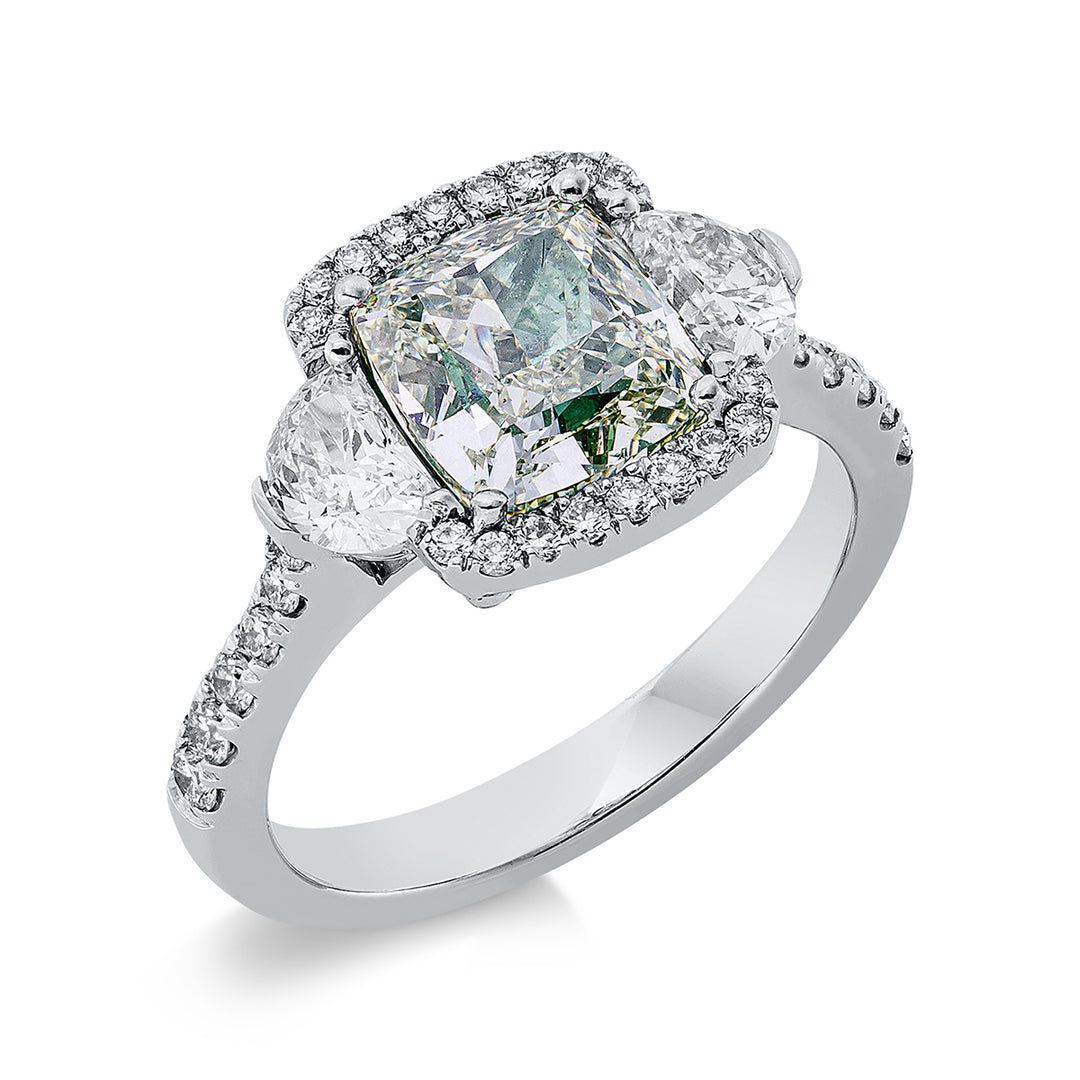 Farbiger Diamant Ring - 1DP28