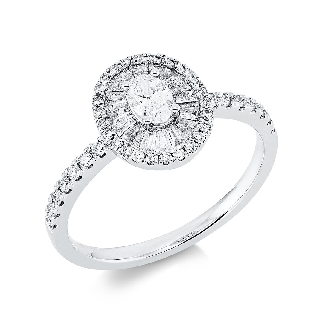 Baguette Illusion Ring - 1ET09