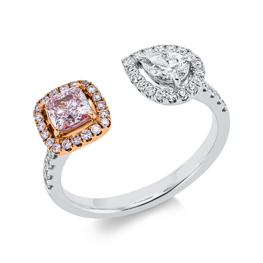Farbiger Diamant Ring - 1FE93