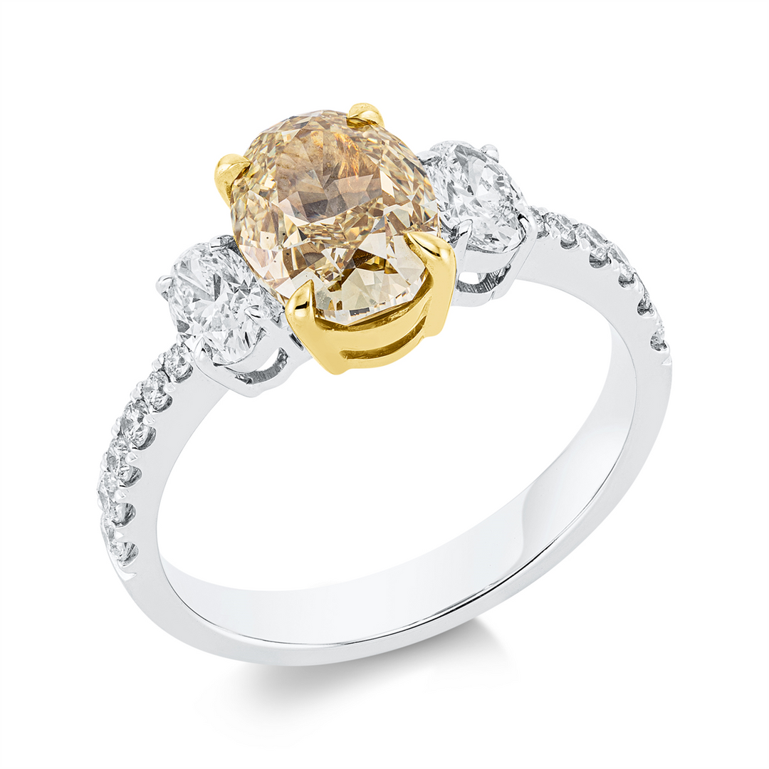 Farbiger Diamant Ring - 1FT35