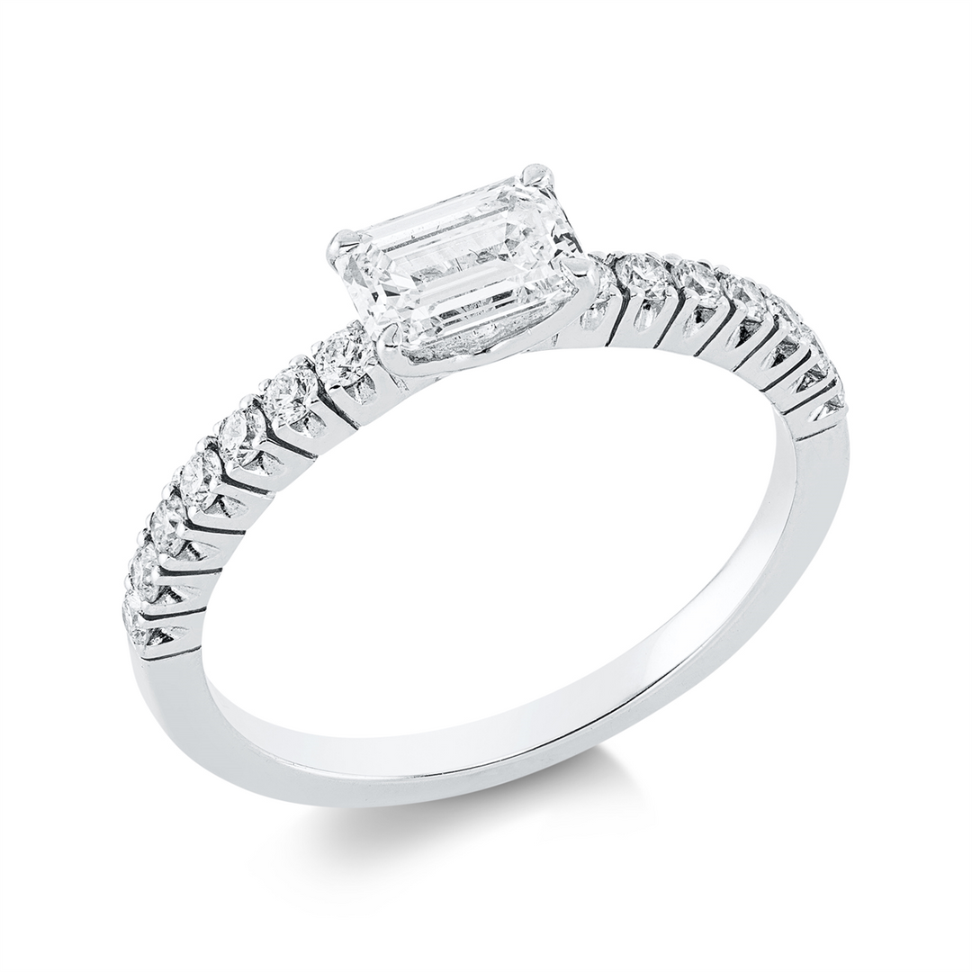 Solitaire mit Besatz Ring - 1FT65