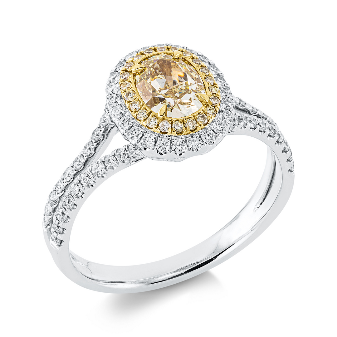 Farbiger Diamant Ring - 1FT92