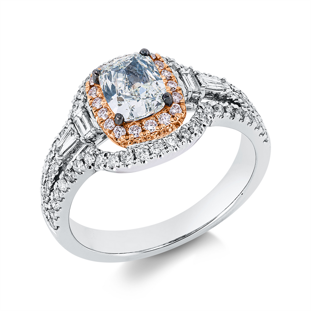 Farbiger Diamant Ring - 1GK27