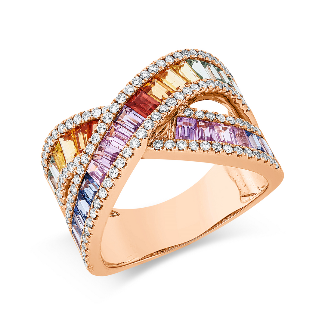 Rainbow &amp; Multicolor Ring - 1GX24