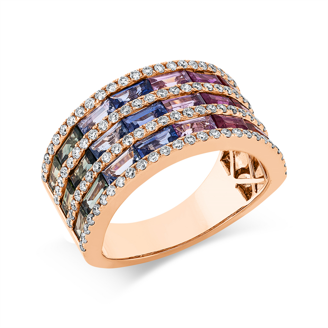 Rainbow &amp; Multicolor Ring - 1HE22
