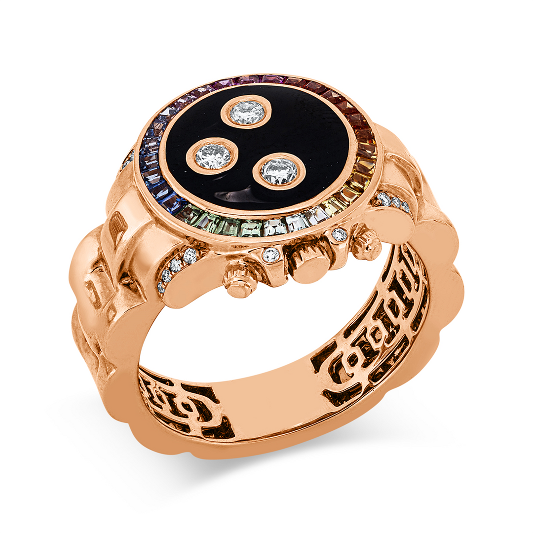 Rainbow &amp; Multicolor Ring - 1HP89