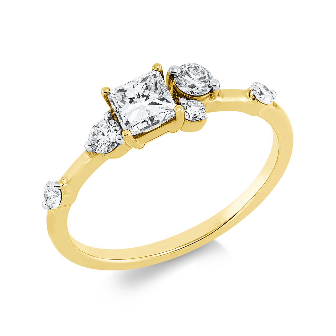 Farbiger Diamant Ring - 1HT60