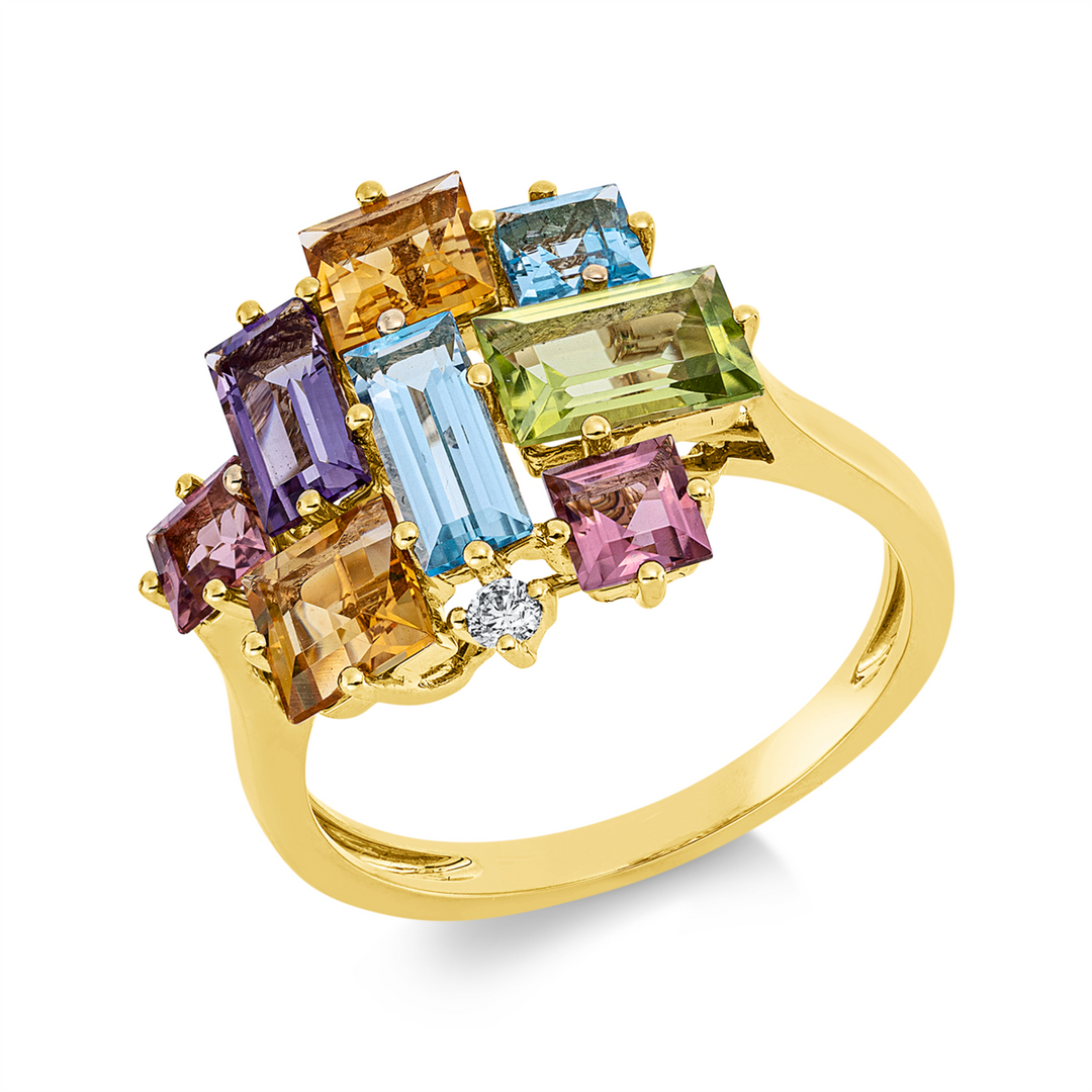 Rainbow &amp; Multicolor Ring - 1HW45