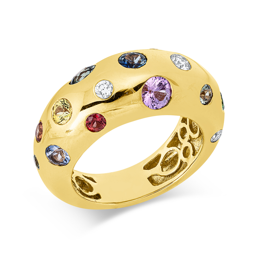 Rainbow &amp; Multicolor Ring - 1I304