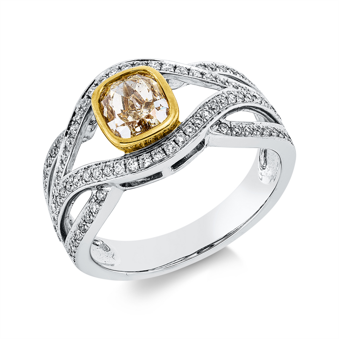 Farbiger Diamant Ring - 1IM50