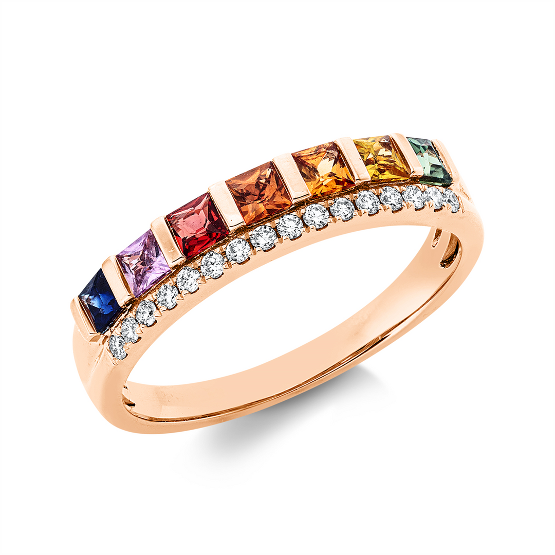 Rainbow &amp; Multicolor Ring - 1IN50