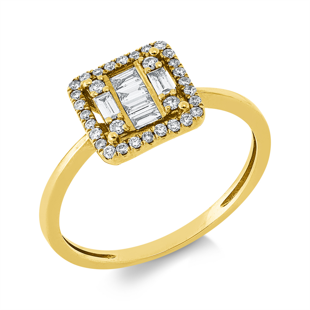 Baguette Illusion Ring - 1JD11