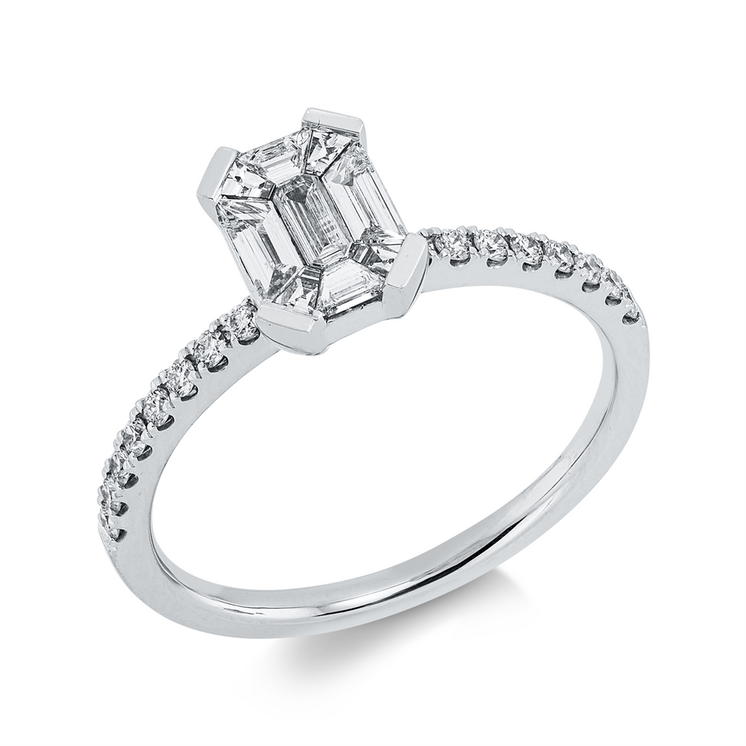Baguette Illusion Ring - 1JK86