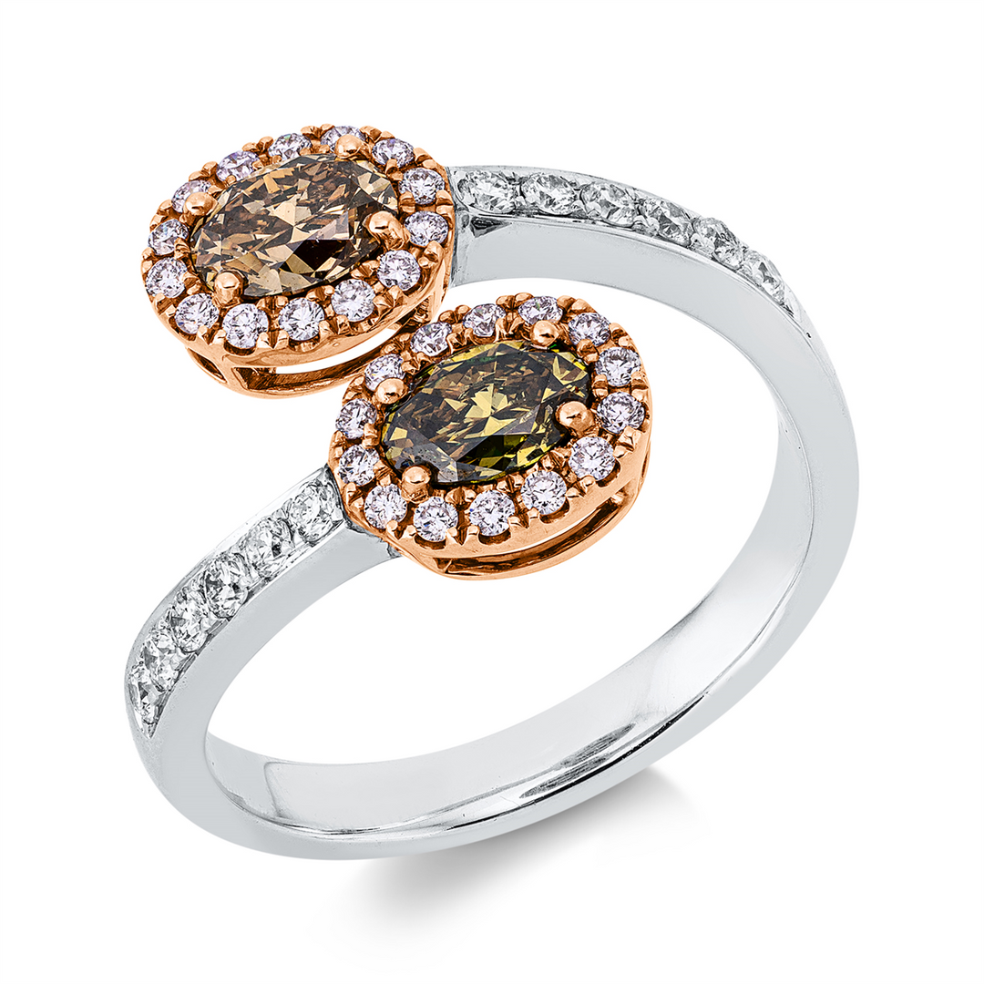 Farbiger Diamant Ring - 1JR91