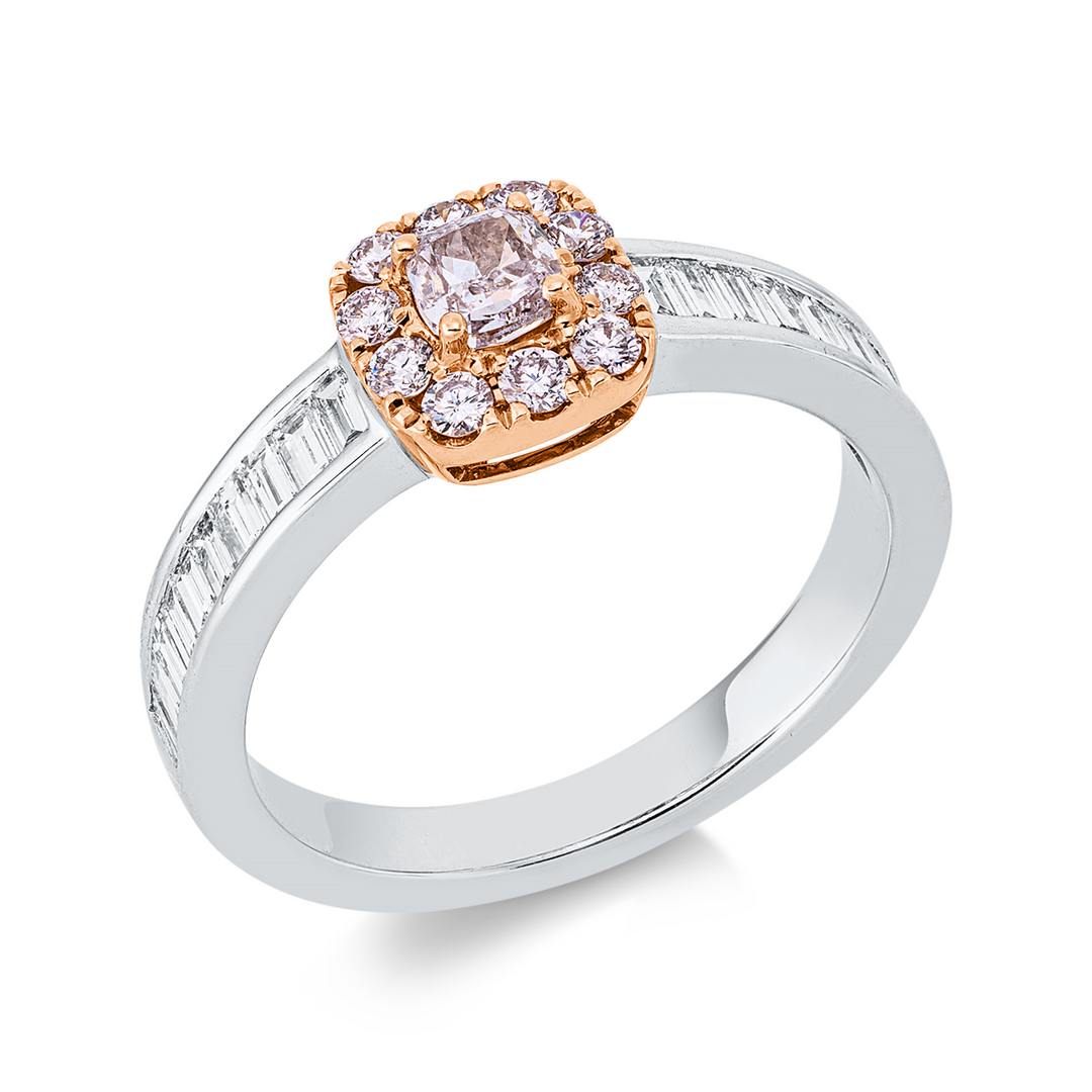 Farbiger Diamant Ring - 1JS10