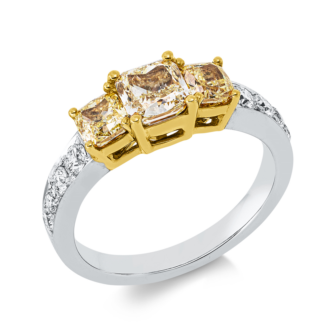 Farbiger Diamant Ring - 1JS16