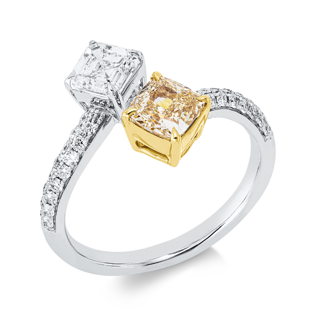 Farbiger Diamant Ring - 1JW29