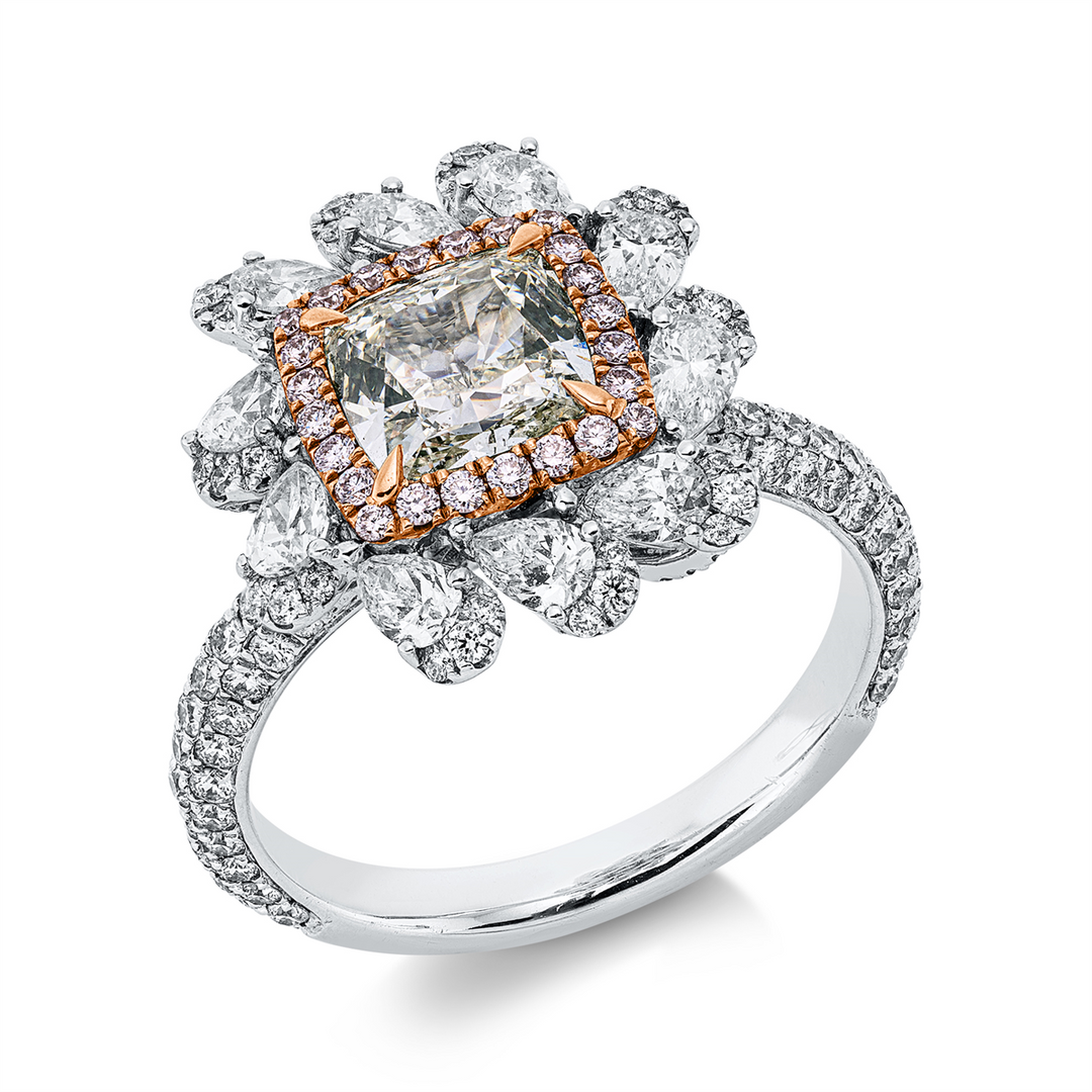 Farbiger Diamant Ring - 1JW36