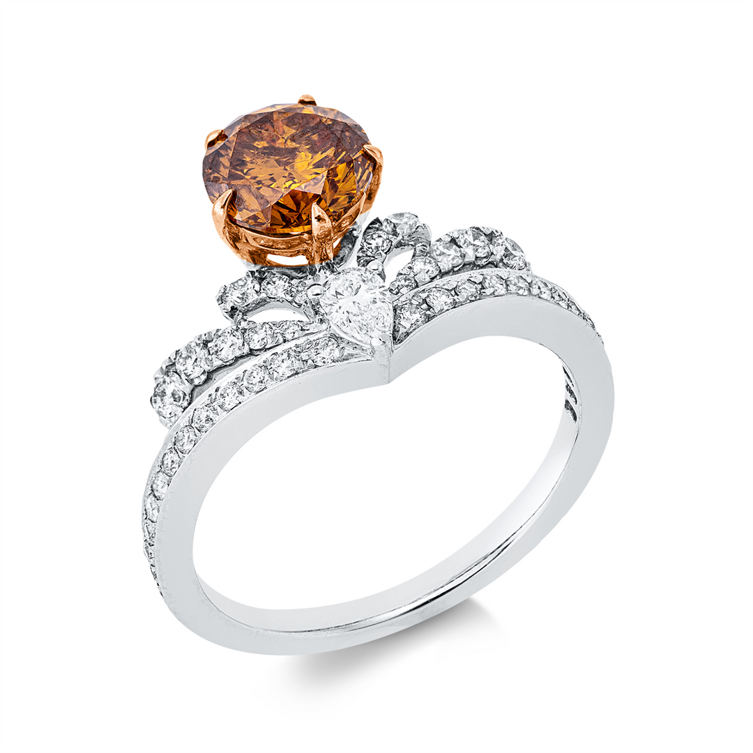 Farbiger Diamant Ring - 1JW47