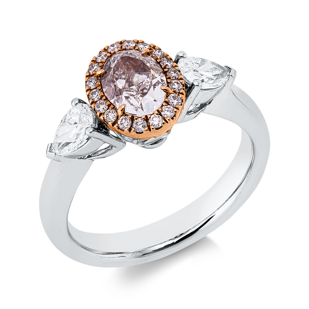Farbiger Diamant Ring - 1JX22
