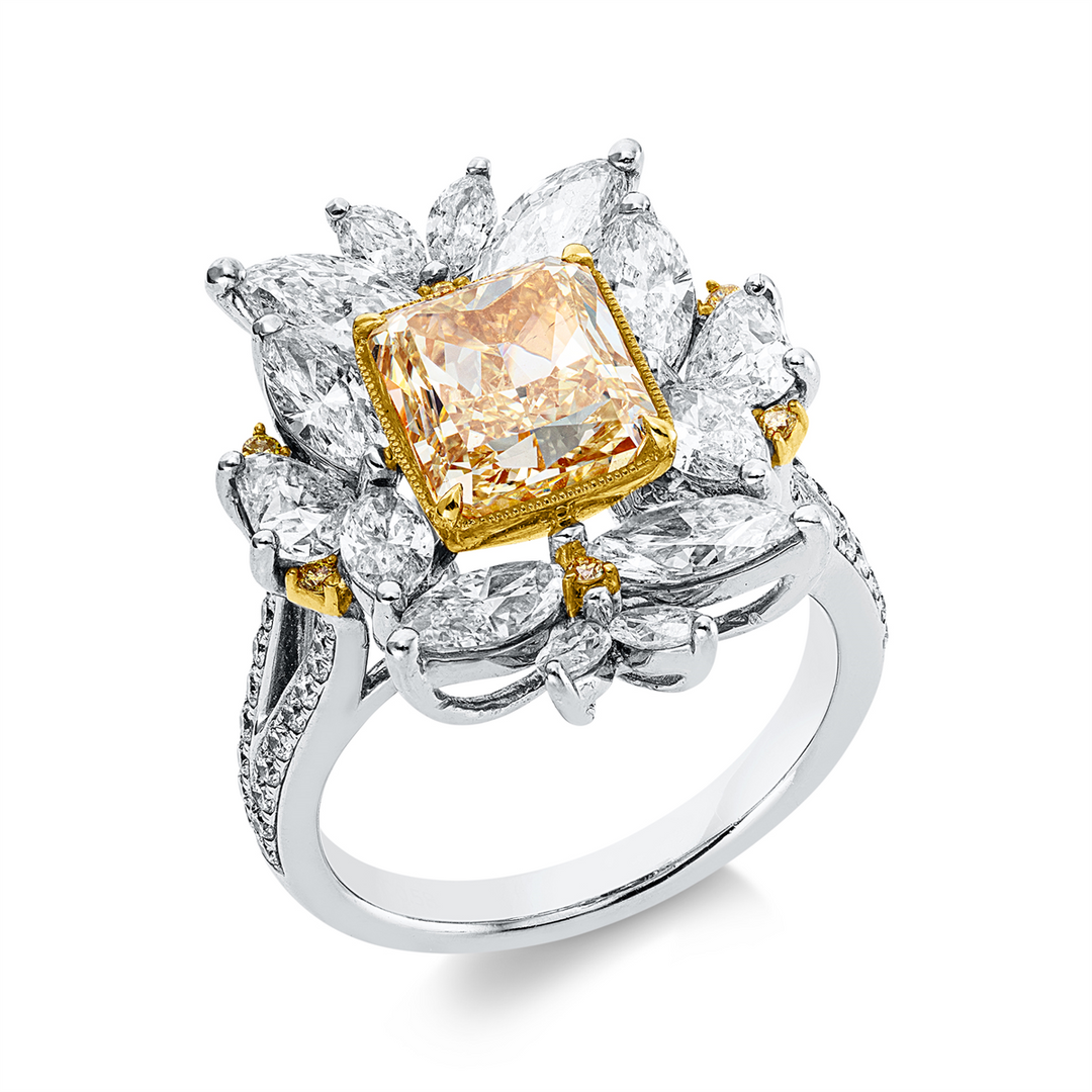 Farbiger Diamant Ring - 1JX79