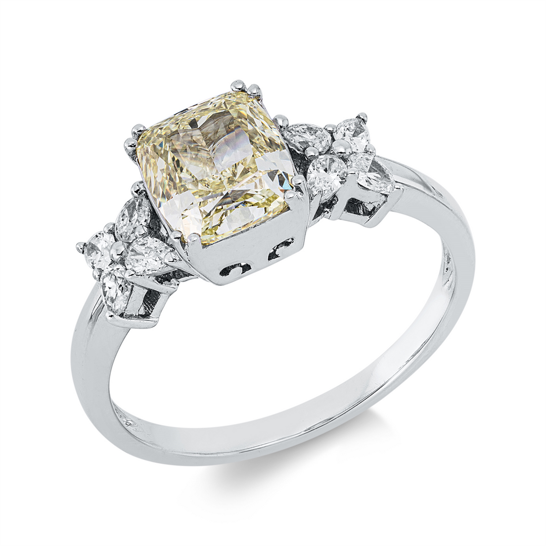 Farbiger Diamant Ring - 1JX80