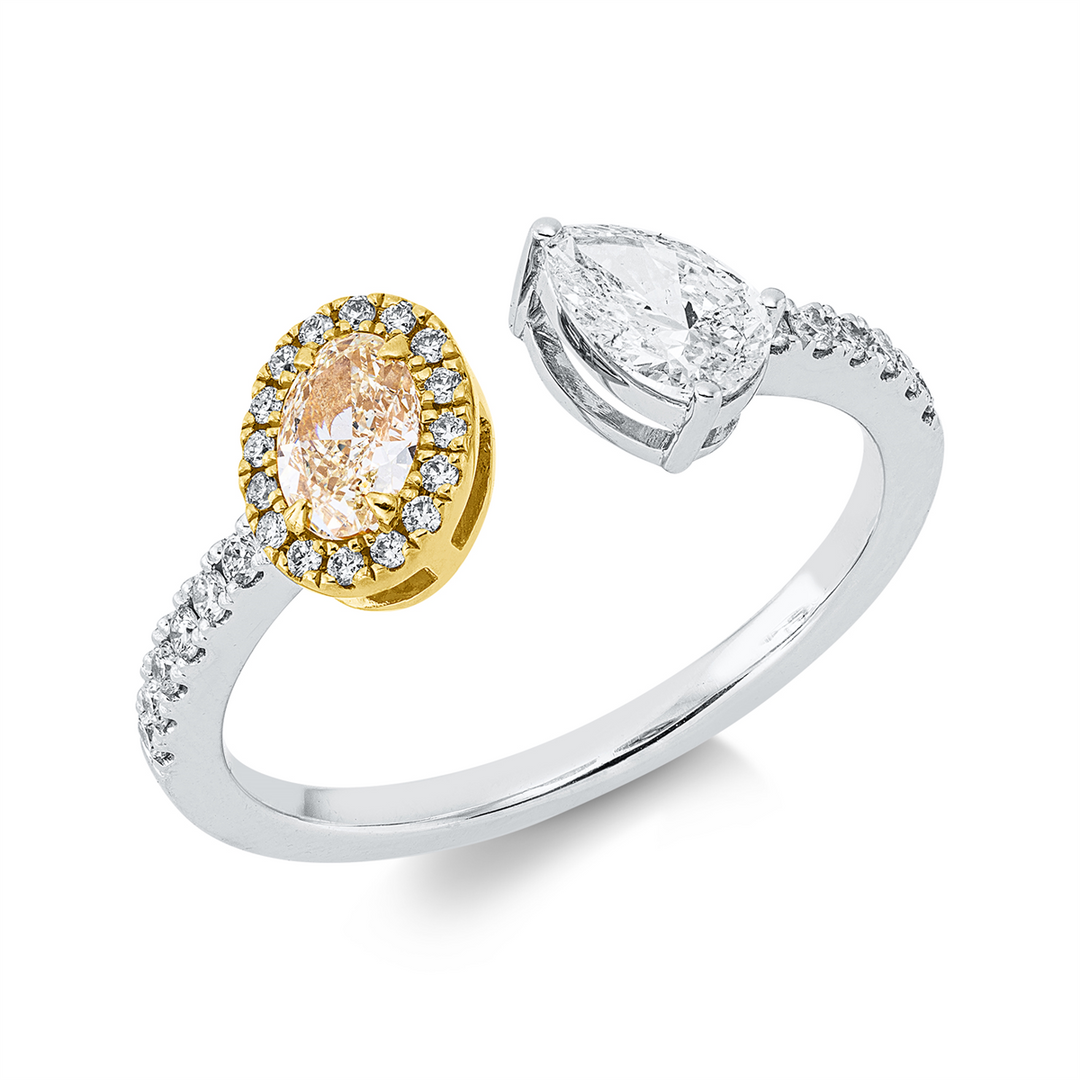 Farbiger Diamant Ring - 1JZ50