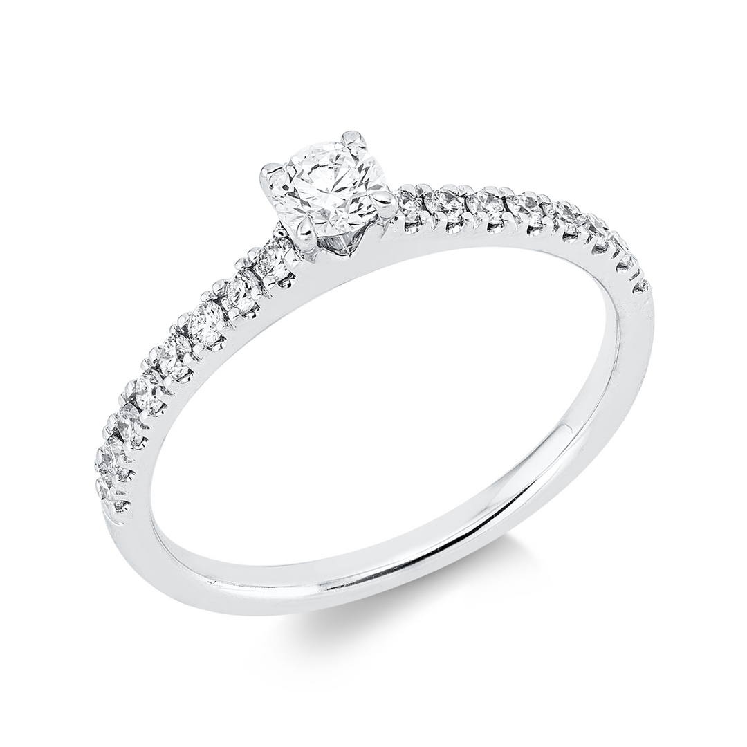 Solitaire mit Besatz Ring - 1KE55