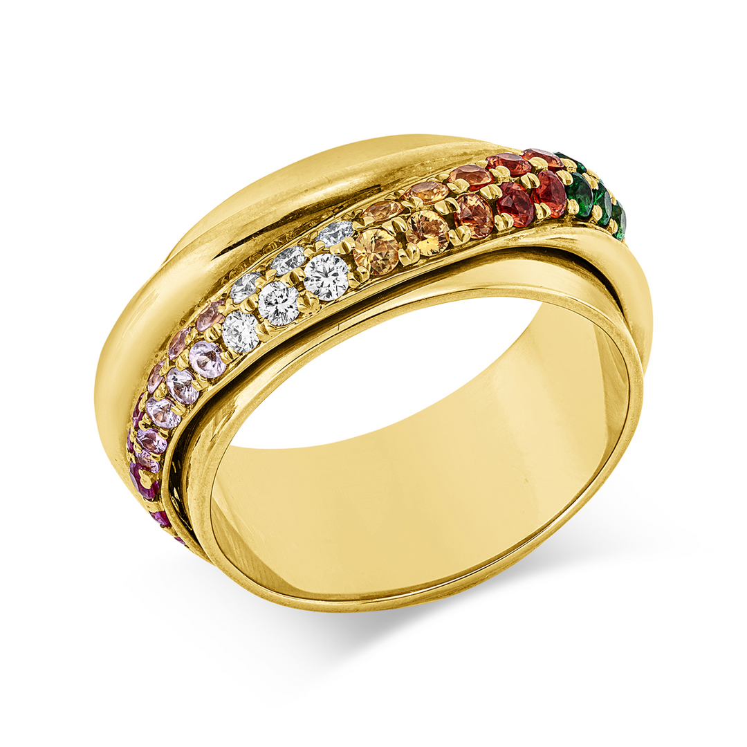 Rainbow &amp; Multicolor Ring - 1KI29