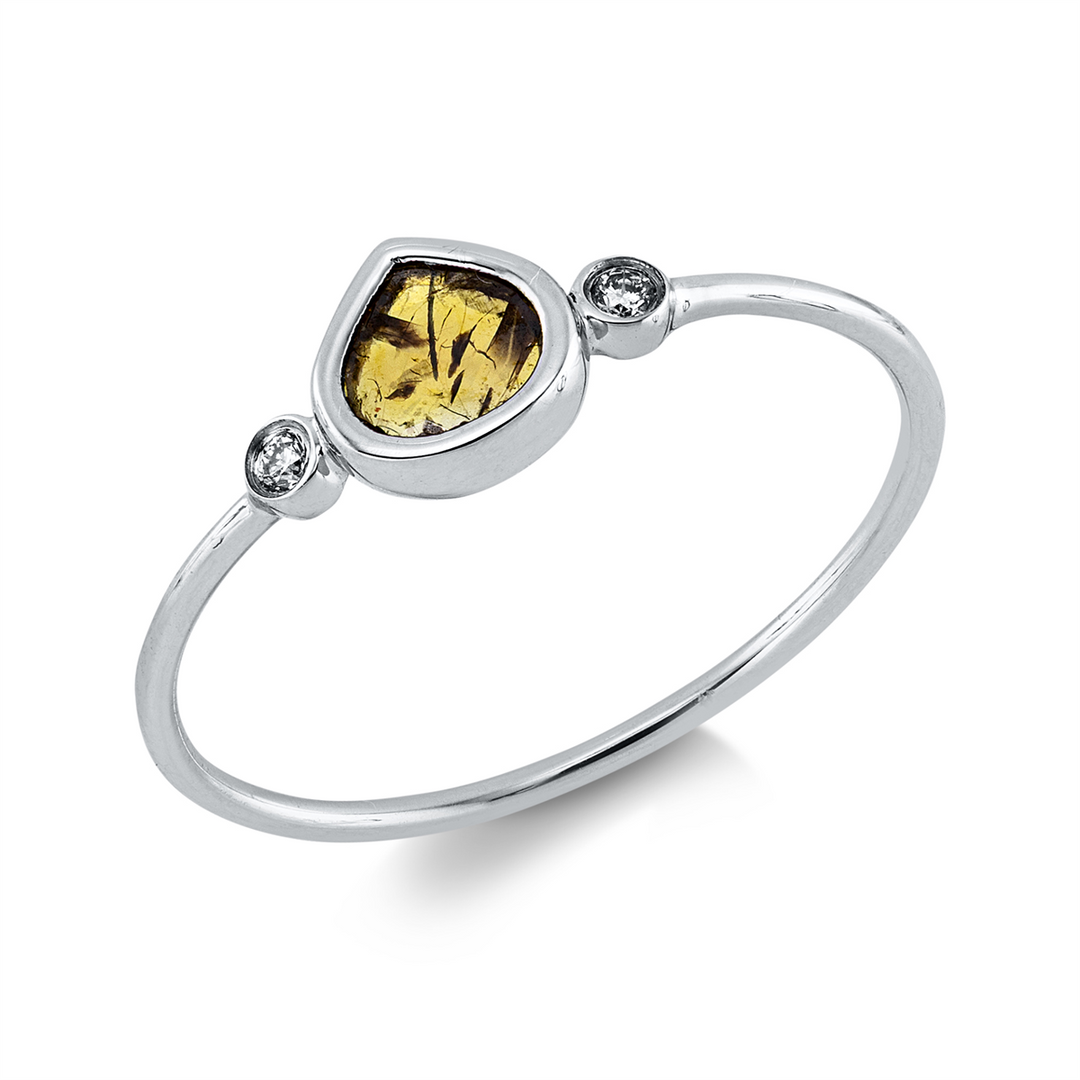 Farbiger Diamant Ring - 1KI42
