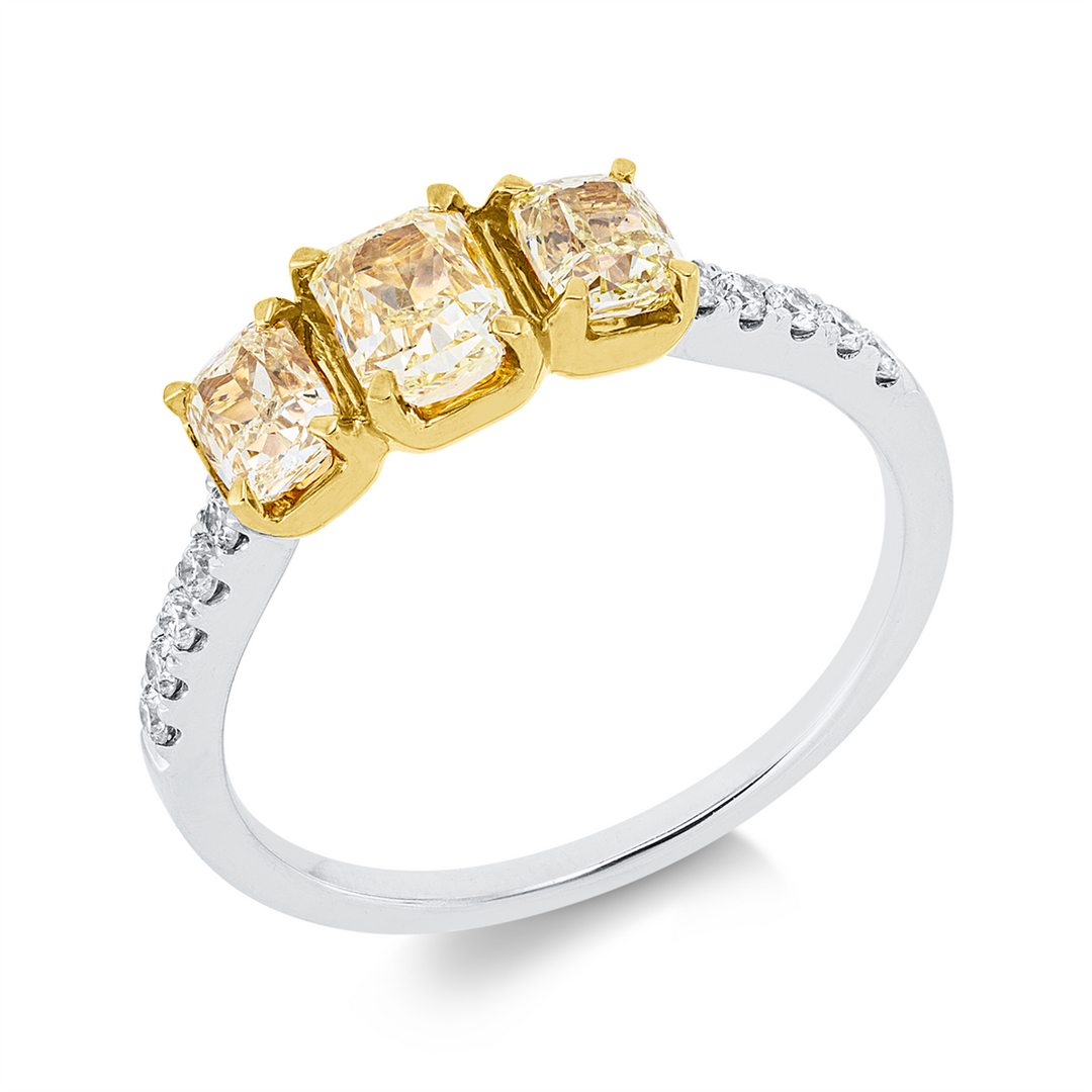 Farbiger Diamant Ring - 1KI81