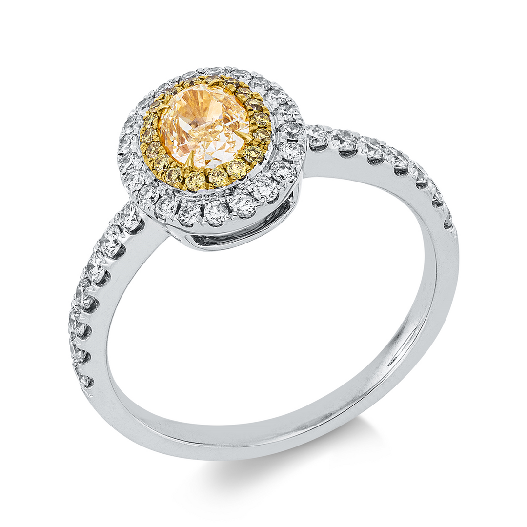 Farbiger Diamant Ring - 1KI85