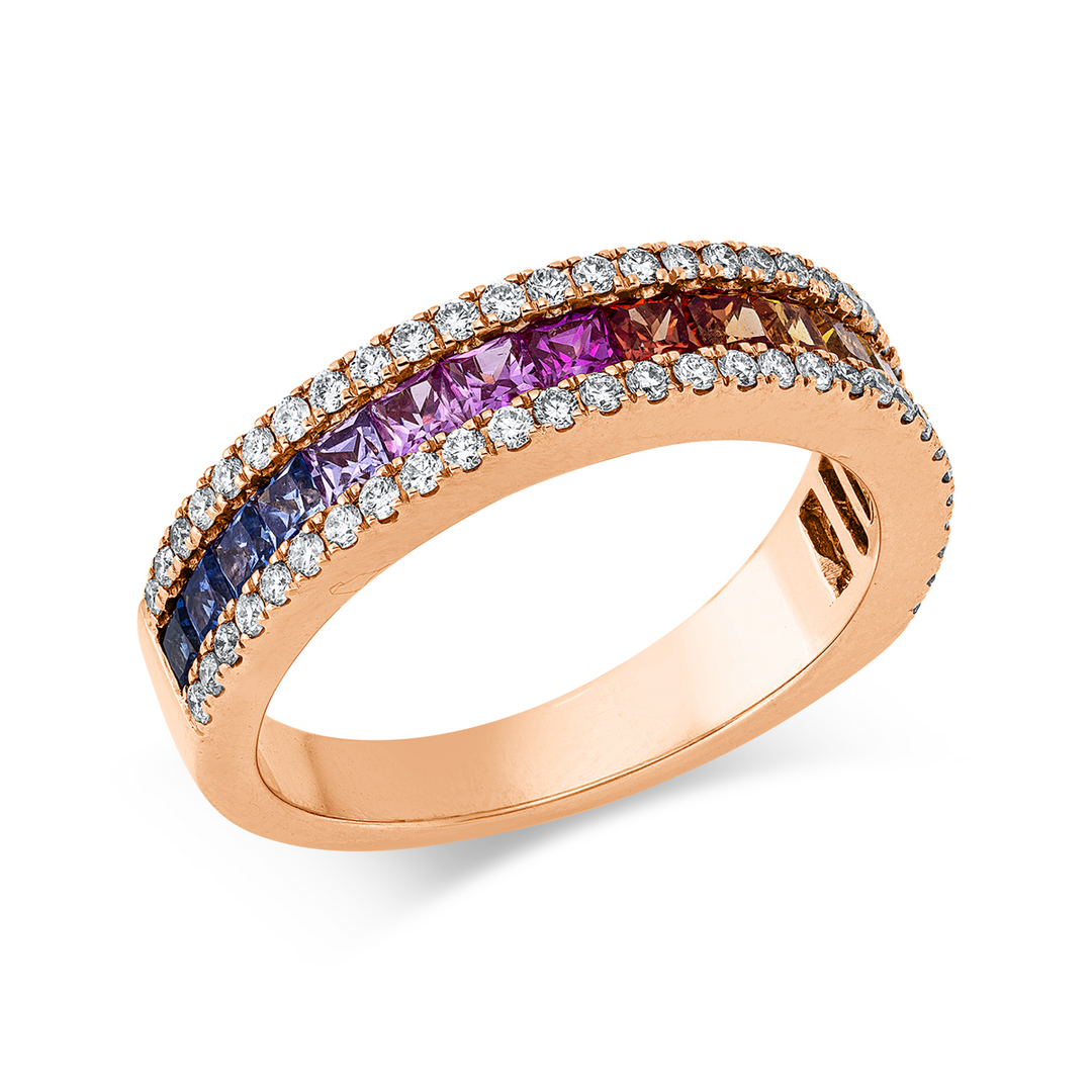 Rainbow &amp; Multicolor Ring - 1KJ09