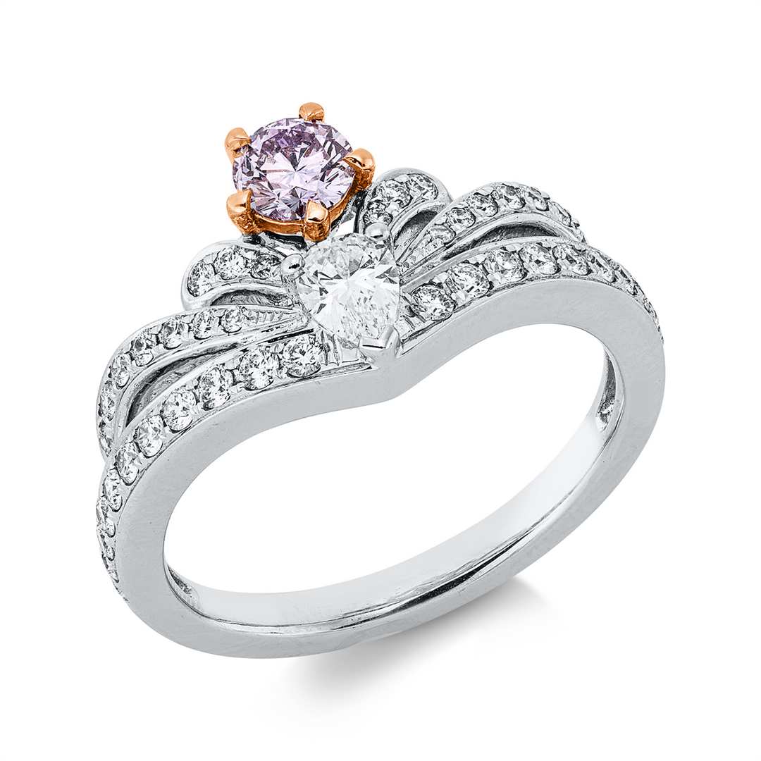 Farbiger Diamant Ring - 1KK32