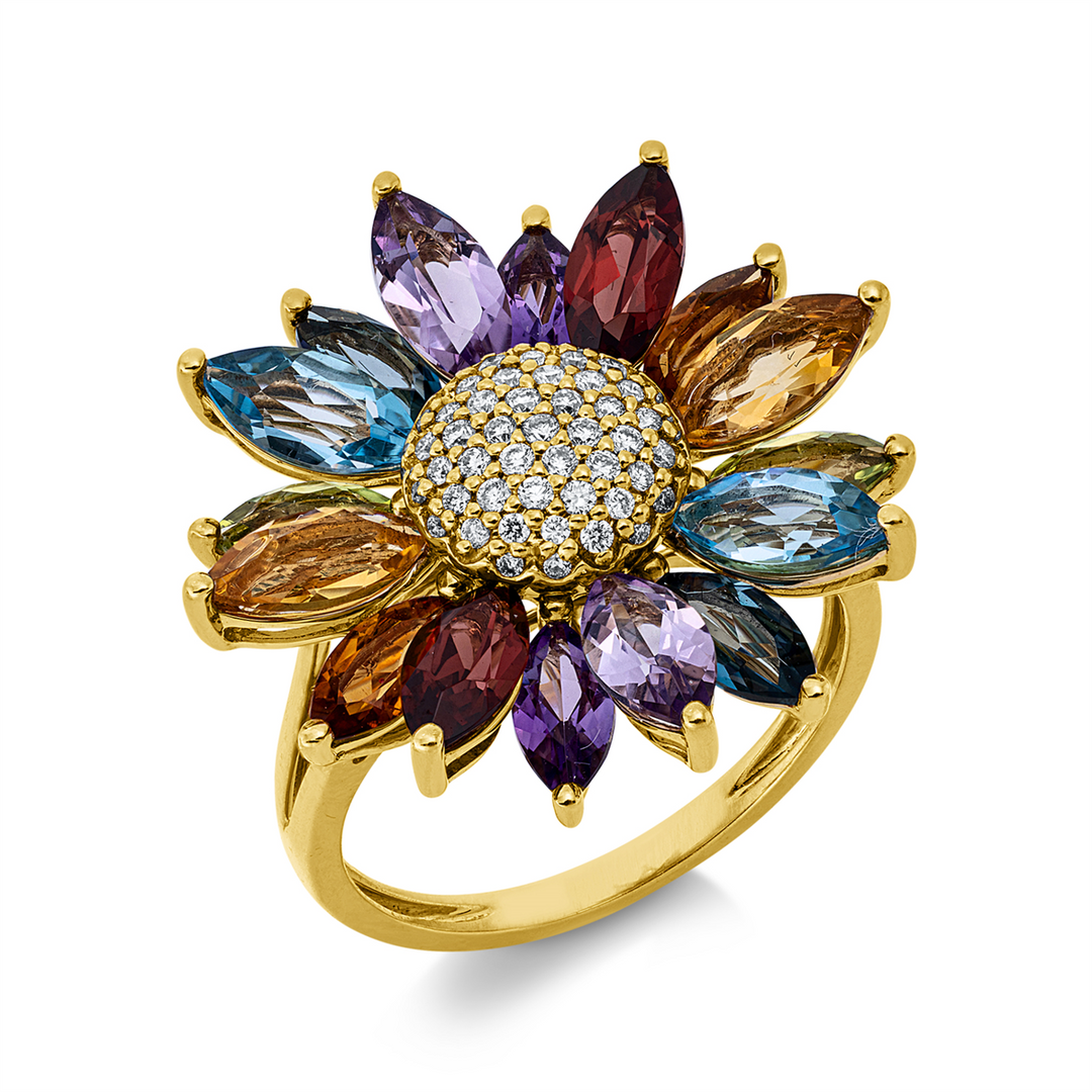 Rainbow &amp; Multicolor Ring - 1KL03
