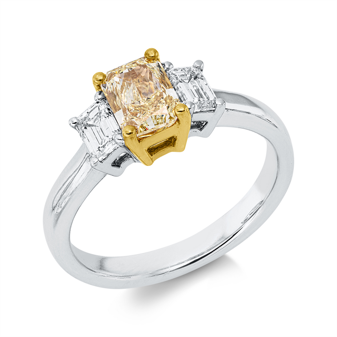 Farbiger Diamant Ring - 1KM31