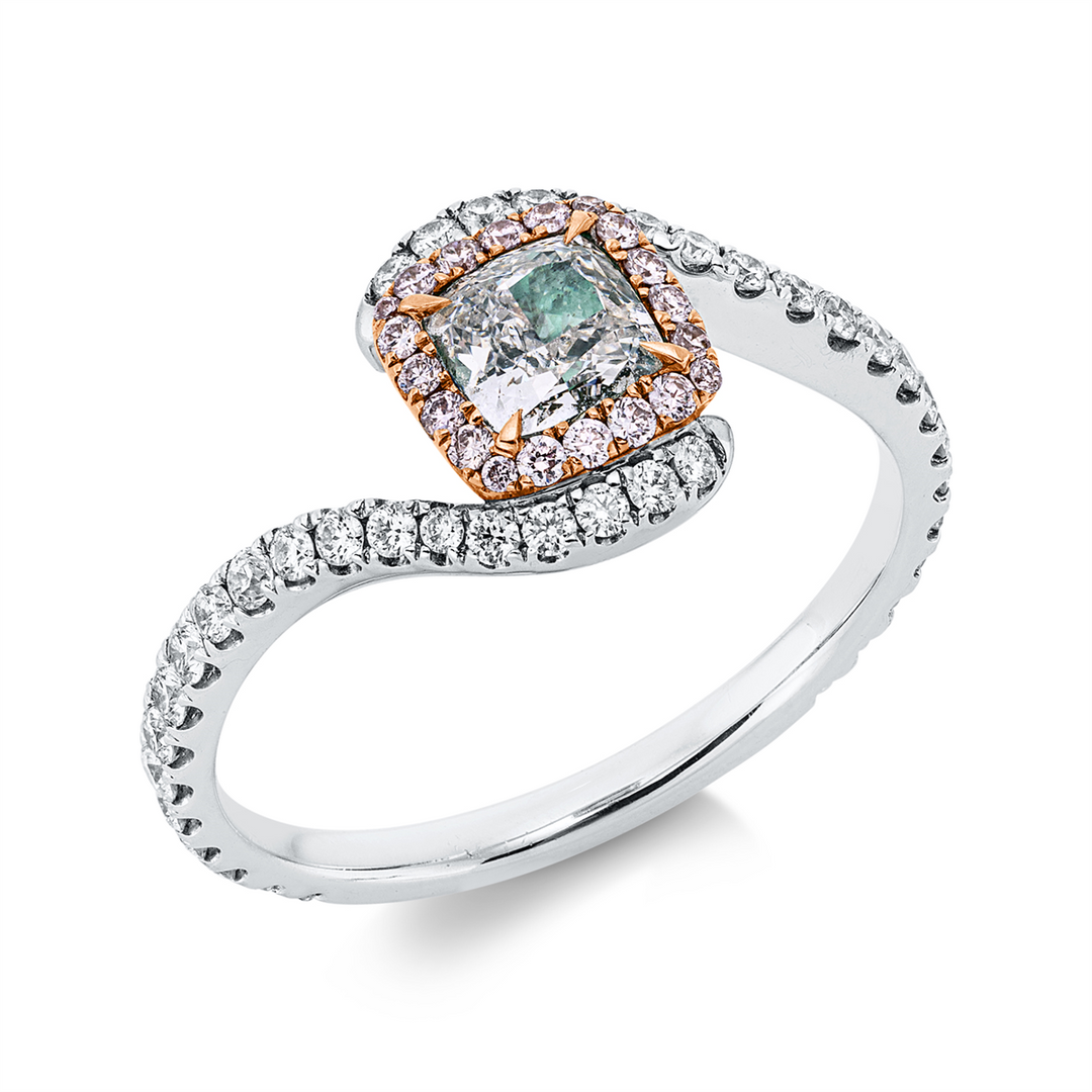 Farbiger Diamant Ring - 1KM44