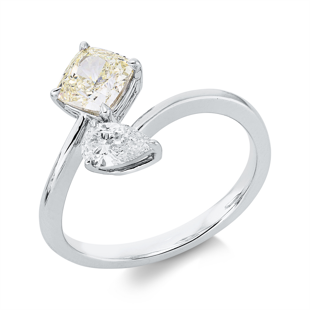 Farbiger Diamant Ring - 1KM53
