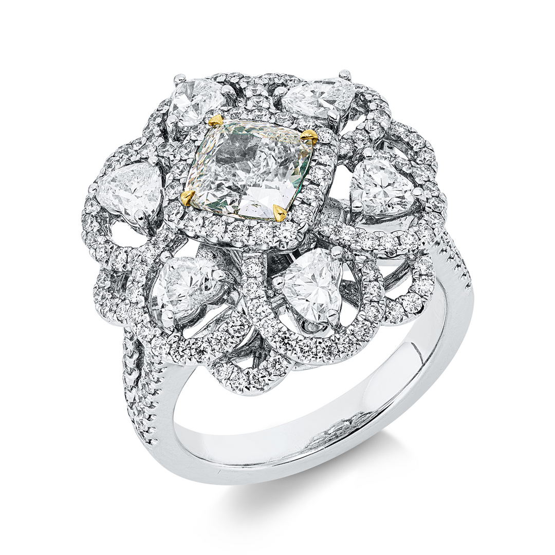 Farbiger Diamant Ring - 1KM64