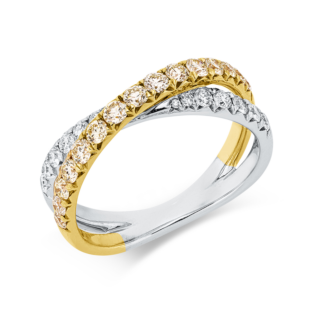 Farbiger Diamant Ring - 1KO09
