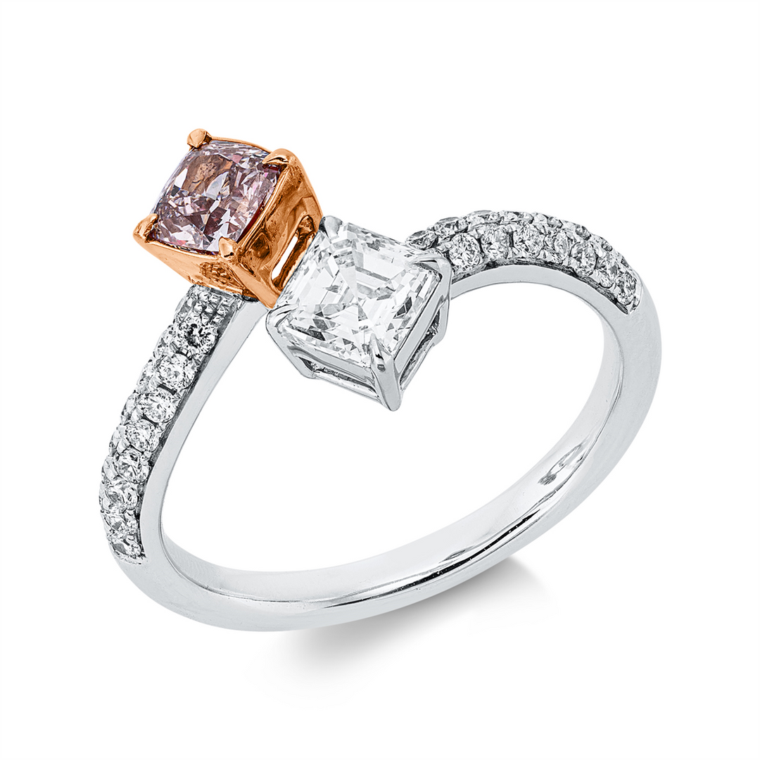Farbiger Diamant Ring - 1KO41