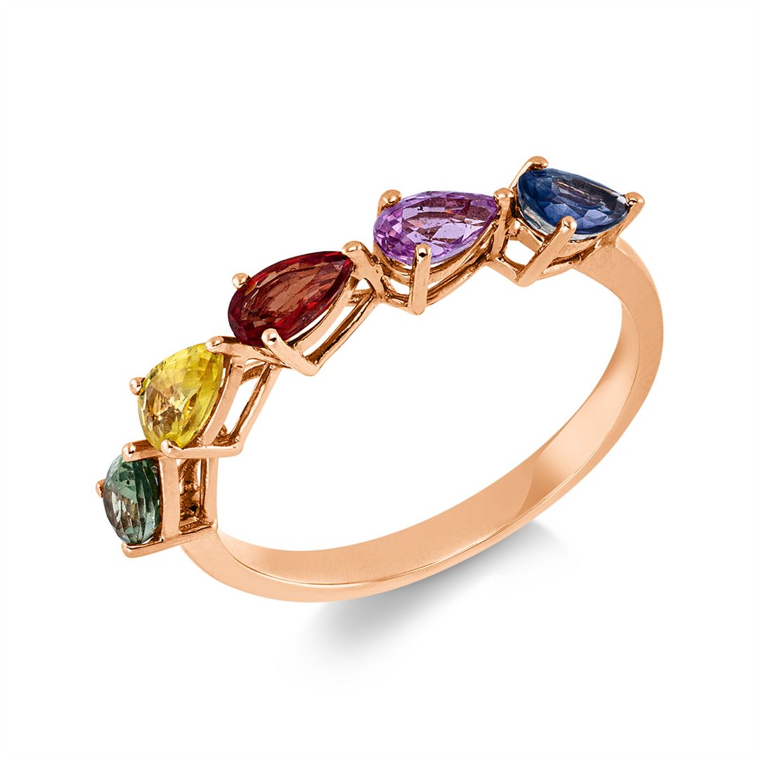 Rainbow &amp; Multicolor Ring - 1KO89